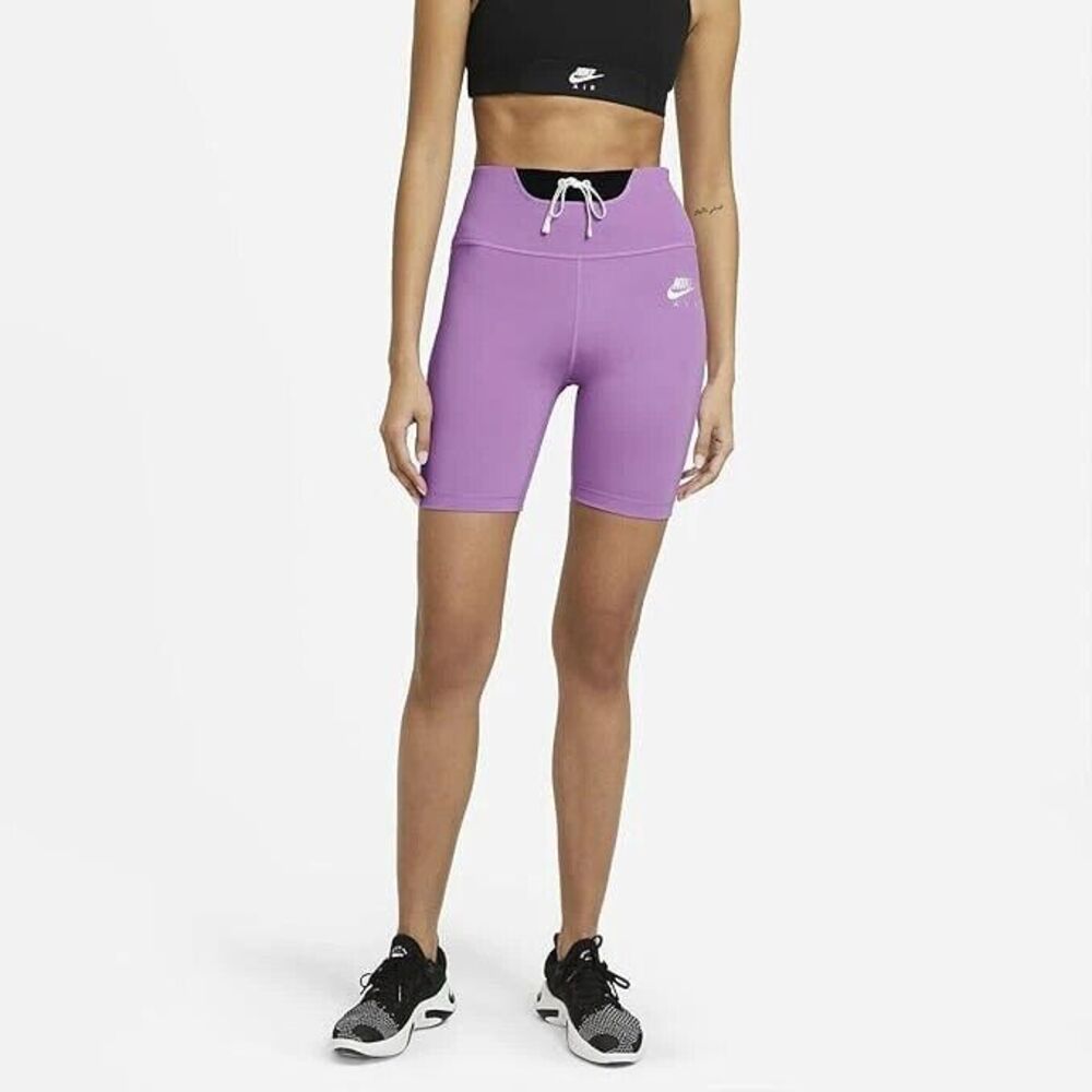 Nike Sportswear Air Running Tight Shorts Women Size X-Small Color Violet